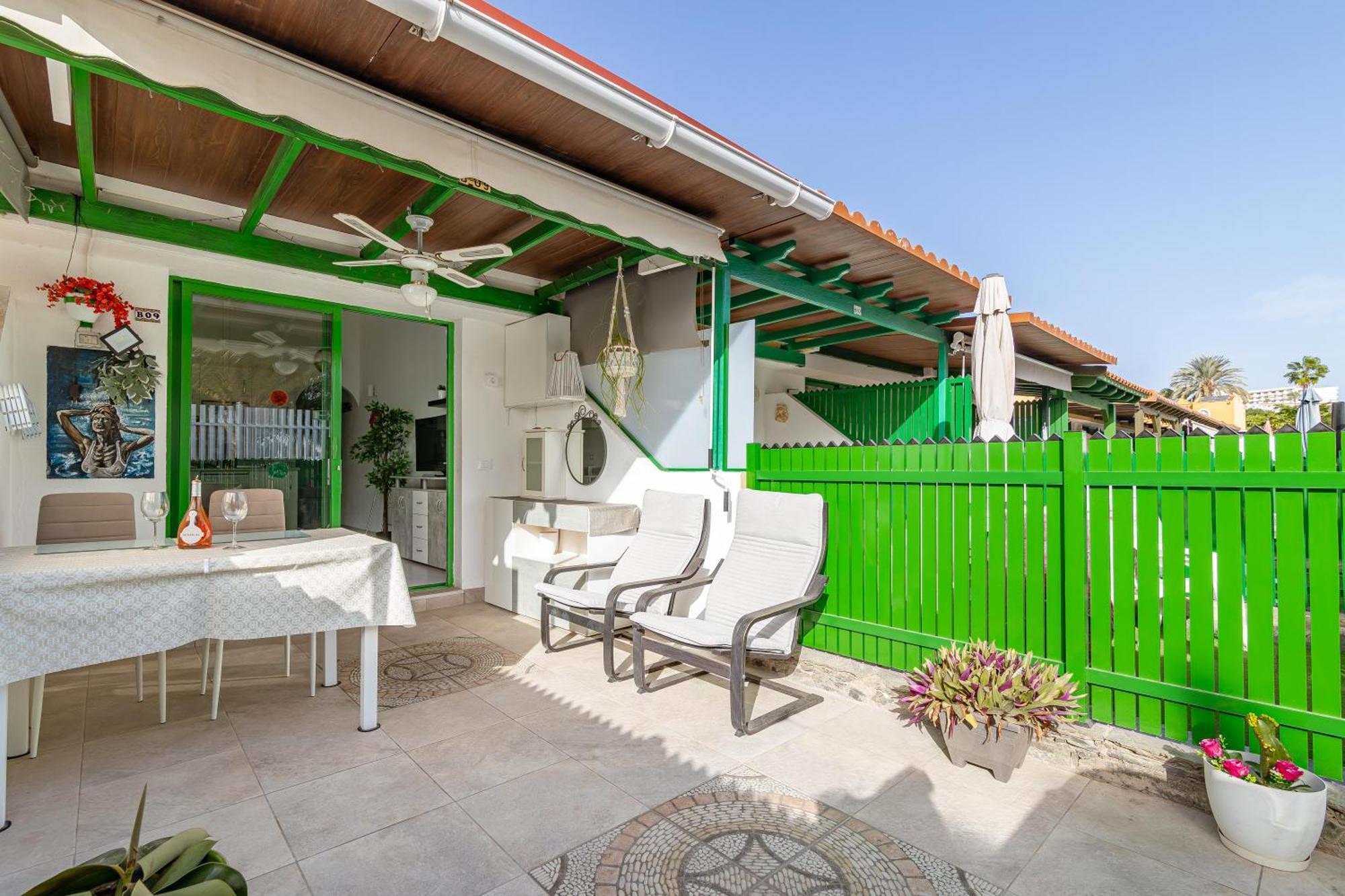 Andrea'S Bungalow, Garden, Barbecue And Pool! San Bartolomé Exterior foto